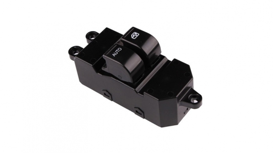 Front door and window and multi-function switch assembly