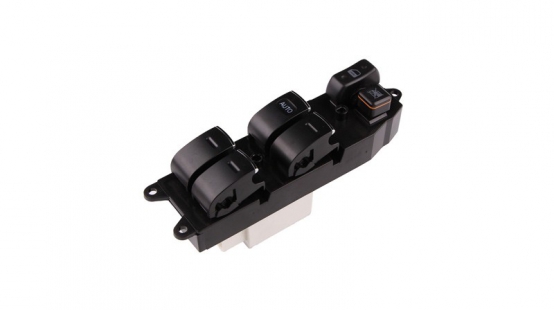 Left front door and window switch assembly